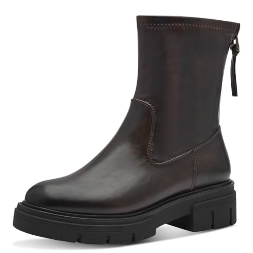 Bottines zippées Marco Tozzi 2-25440-43 la botte tendance haut de gamme