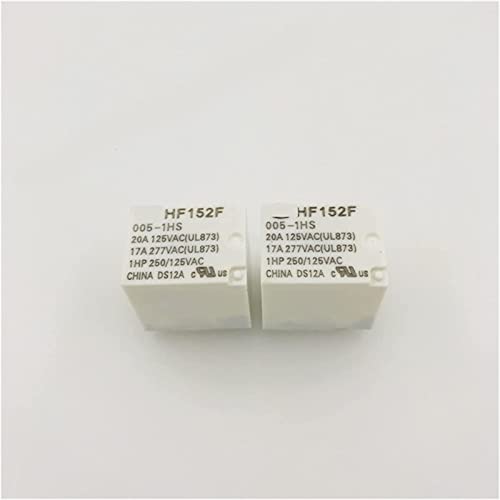 Relais haute puissance HF152F 4PIN 17A lot de 10 pièces normalement ouvert
