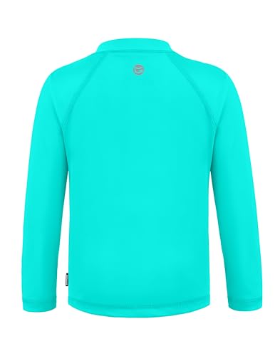 Image of Toddler Boys Swim Shirts Rash Guard Long Sleeve UPF 50+ Sun Protection
