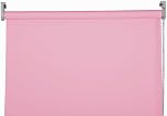 Apex Furnishings Pink Blackout roller blinds for windows, Thermal Insulated UV Protection Child Safety Trimmable Easy Fit Home office Window Blinds W 120cm x L 165cm
