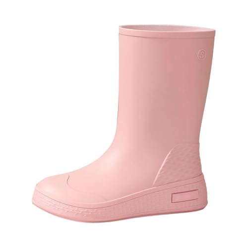 Bottes en caoutchouc antidérapantes anti-glissade, bottes de pluie respirantes confort femme