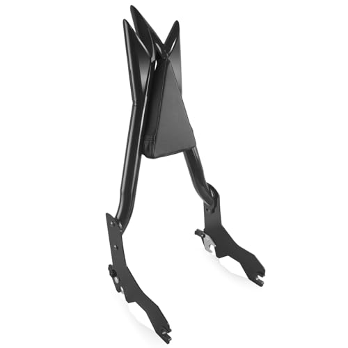 Custom 26”Tall Adjustable Sissy Bar Docking for Harley Davidson 2018-Later Low Rider Models Lowrider ST FXLR FXRST FXLRS FXLRST Sport Glide FLSB Dyna Gloss Black (26”) by Harvards Chrome - Image 9