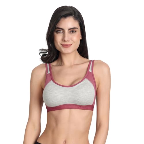 Image of Aimly Women's Cotton Non Padded Wire Free Full Coverage Bra