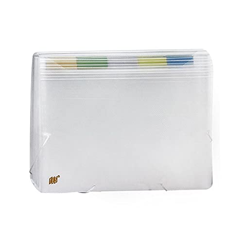 Pasta Sanfonada 31 Divisoes A4 - Transparente