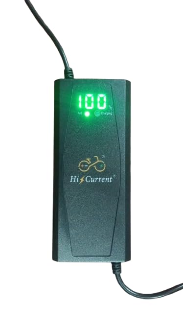 Image of Electric Scooter Graphene Battery Charger, 60V 4A,5-Light LED Indicator, Fast Charging, Black
