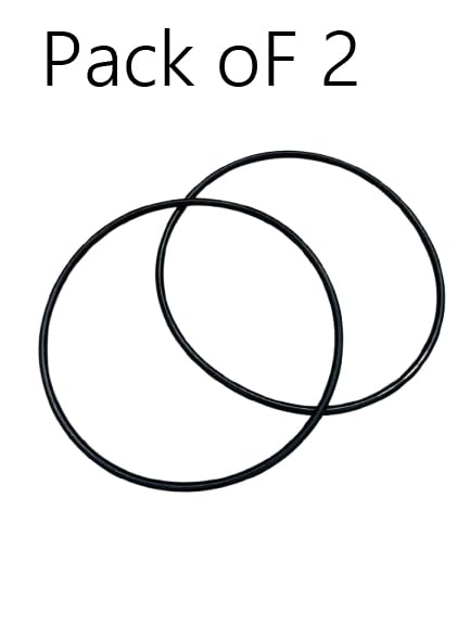 Rubber Cooker Gasket Combo Set 2 Pressure Cookers Suitable For (3LITRE) Allpressure (Cooker Gasket Combo Set 2) Hawkins Pressure Cooker Not Support, Black 2