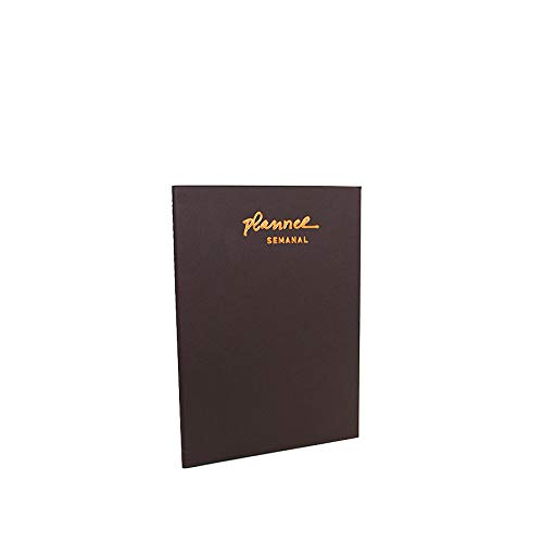 Planner Semanal, Teca, HI0015, Marrom