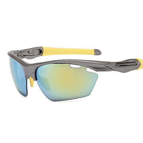 Gafas de sol de ciclo para hombres con lentes MTB antirreflejos 4