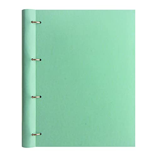 Cahier rechargeable A4 Filofax bleu canard à feuillets mobiles