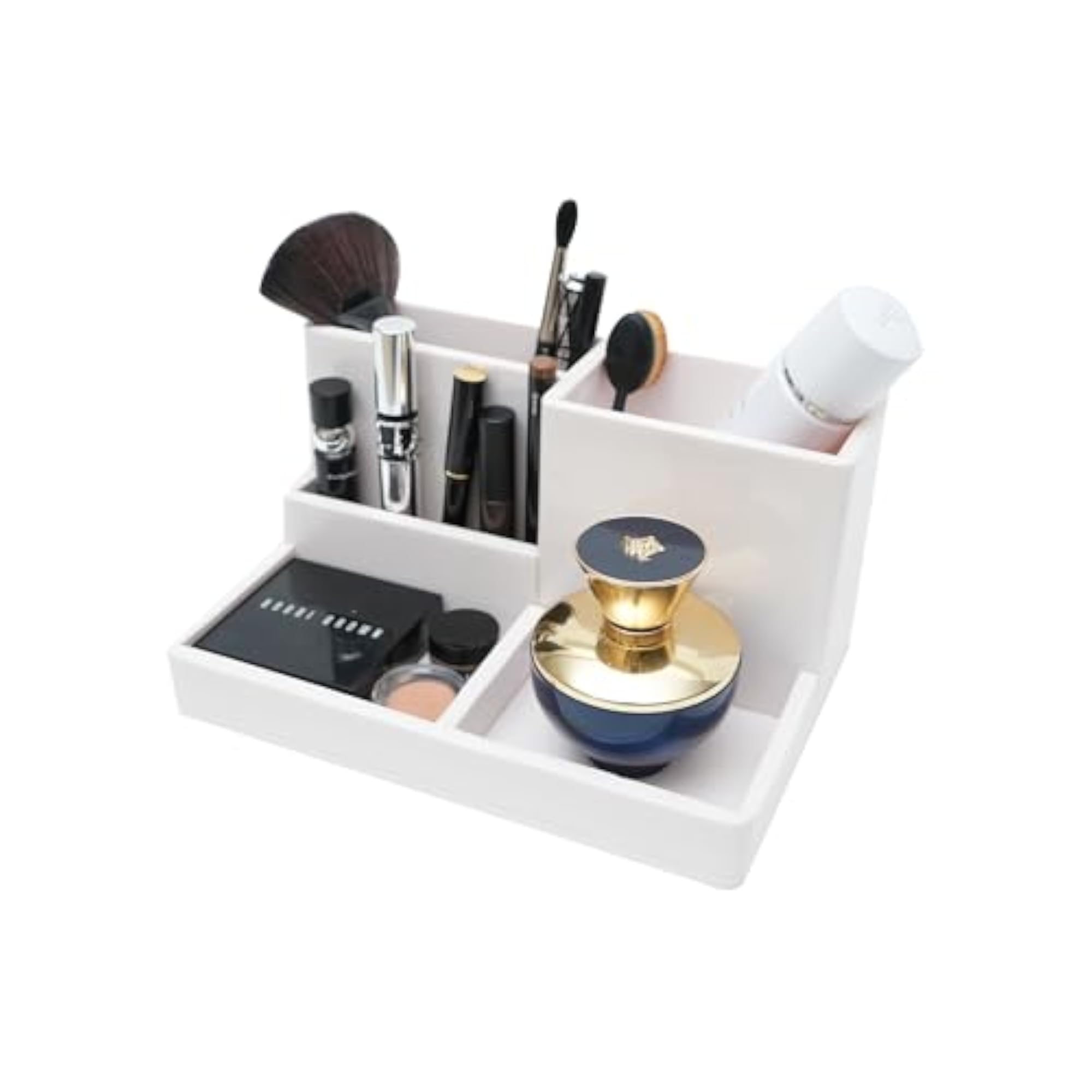Modern Marble Makeup Organizer Resin Box for Cosmetics