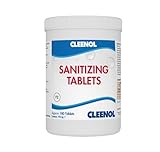 Cleenol 062534/6 Sanitizing Bleach Tablets, Set of 180