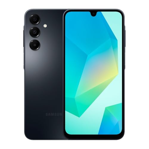 Samsung Galaxy A16 Handy, 128 GB + 4 GB RAM, bis zu 50 MP Kamera, 6,7 Zoll Bildschirm, NFC, IP...