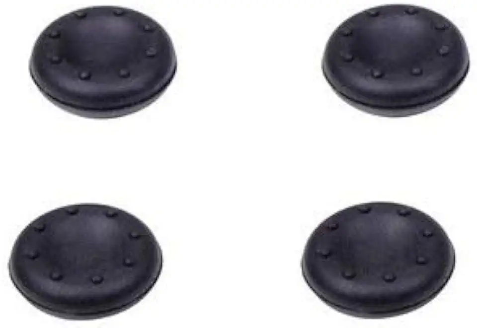 Kit 4 Grip Controle Joystick Joypad Ps4 Borracha Silicone Para Analógico Console Aparelho Video Game