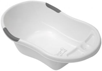 Tippitoes Tippitoes Standard Bath (White with Grey)