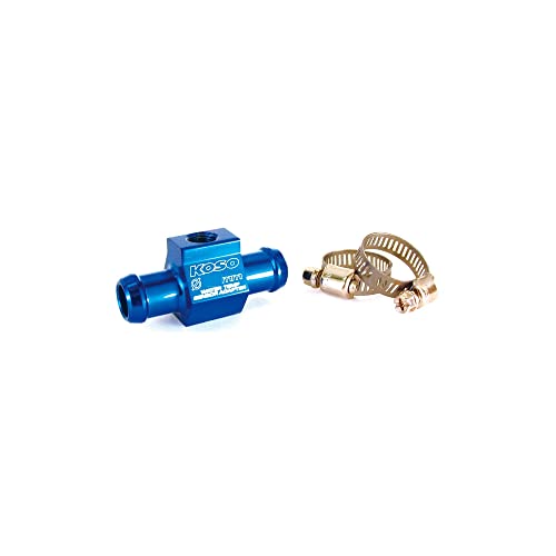 Adaptador de temperatura de agua KOSO de 28 mm para sensor de radiador de moto