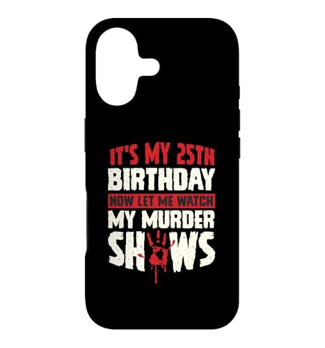 It's My 25th Birthday Now Let Me Watch My Murder Show �X�}�z�P�[�X iPhone 17 �p