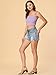 Allegra K Women's Cami Tube Top Tie Spaghetti Straps Sleeveless Summer Crop Tops Large Multicolor Lavender