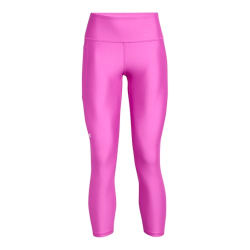Image of Under Armour Women's HeatGear Armour High Waisted Ankle No-Slip Leggings