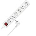 Produktbild REV 00124815 Steckdosenleiste, Mehrfachsteckdose Steckerleiste 8-fach, 5m, 3500W, weiss