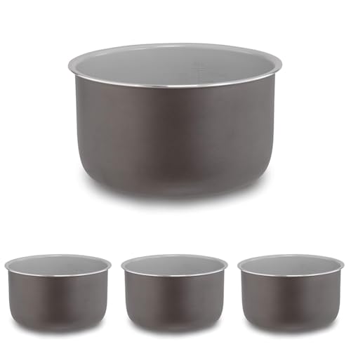 Comparison: Best Ninja Foodi Neverstick Vivid 9 Ninja Foodi 6.5-qt. Ceramic Coated Nonstick Inner Pot, Compatible with all Ninja Foodi 6.5 qt. models, Dishwasher Safe Gray. 102FY300