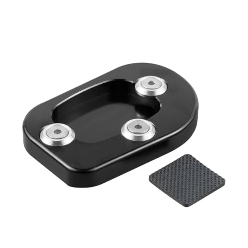 Repose-pied élargi béquille XR650L évite l'enfoncement de la moto sur sol meuble