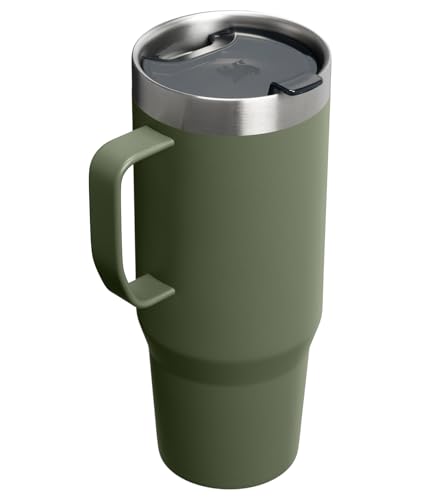 Image of STANLEY The Everyday Suburban Mug | 30 oz | Drink Through Lid | Cup for Coffee, Tea and Drinks | Insulated Stainless Steel Coffee Mug | BPA-Free | Dried Pine