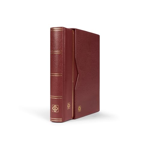 Classeur Premium A4 rouge en cuir pour sublimer l'archivage de vos photos