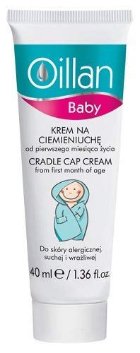 AA Oillan Baby Cradle Cap Cream for Allergic Dry and Sensitive Skin 40ml