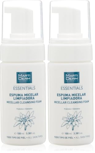 MARTIDERM - ESSENTIALS - ESPUMA MICELAR LIMPIADORA (Paquete de 2)