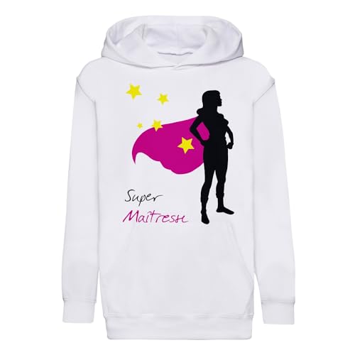 Sweat à capuche enfant chaud et robuste : le look super héroïne idéal