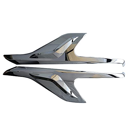 Kinotaka トヨタ アルファード 30系 後期 S SR SC 専用 フロント ヘッドライトサイドガーニッシュ クロームメッキ アイライン カバー TOYOTA ALPHARD 専用 設計