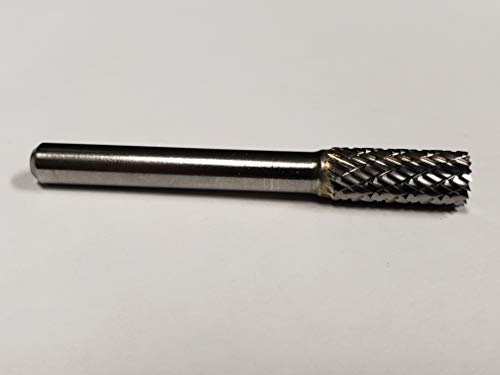 Fresa Alfa Tools B71293D Carburo Cilíndrica Doble Corte miniatura 3