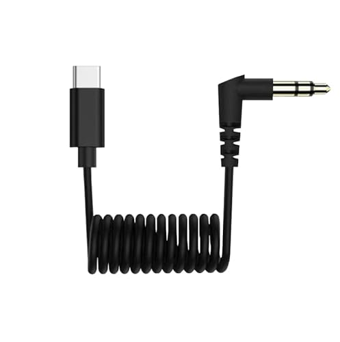 Twaxl DJI Action5/Action4/Action3/Action2/Pocket3 Ή Type-C to 3.5mm I[fBIA_v^[P[u