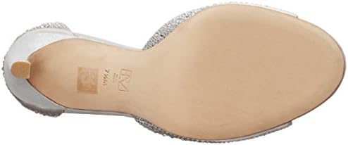 Pelle Moda Women's Erica Dress Sandal, Silver, 7.5 B US | Image 3