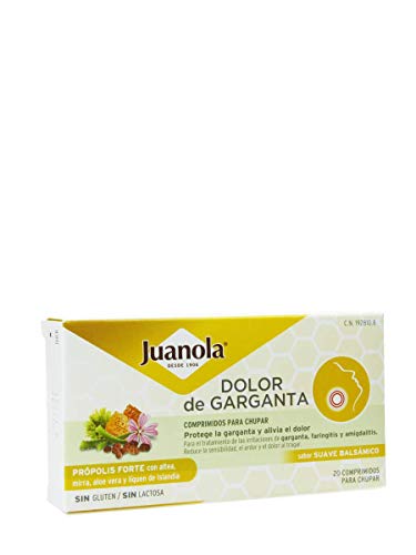 Juanola própolis forte sabor suave 20 comprimidos para chupar, 1