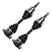 TRQ Front CV Axle Shaft Set 4WD Compatible with 1999-2013 Chevrolet Silverado 1500HD 2500 2500HD 3500 3500HD Suburban 2500 Avalanche 2500 GMC Sierra 1500HD 2500 2500HD 3500 3500HD Yukon XL 2500