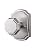 MRML Brushed Nickel Passage Door Knobs Interior Hall Closet Silver Door Knob, Kitchen Pantry Nickel Door Knob, Zinc Alloy Door Handle, 2 Pack