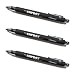 FastCap Fatboy Extreme Carpenter 5.5mm Mechanical Pencils with Clip, 3-Pack