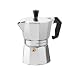 Produktbild FLORINA Aluminium Espressokocher 3 Tassen (135 ml) I Herdplatten Espressomaschine GRANDE I Espresso Kaffeekanne zur Zubereitung von Italienischen Espresso I Geeignet für Keramikherd Elektroherd Gas