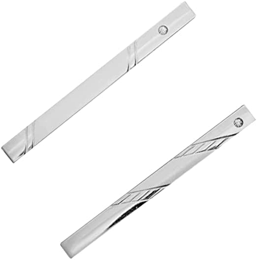 Amazon ネクタイピン ネクタイピン メンズ ファッション シンプル 日常仕事 結婚式 スーツ ビジネス タイピン おしゃれ 2本セット タイピン タイタック 通販