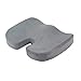 HomDSim Coussin d'Assise de Massage Mousse à Mémoire de Forme Coccyx Orthopédique Pour Chaise Voiture Bureau Maison Sièges