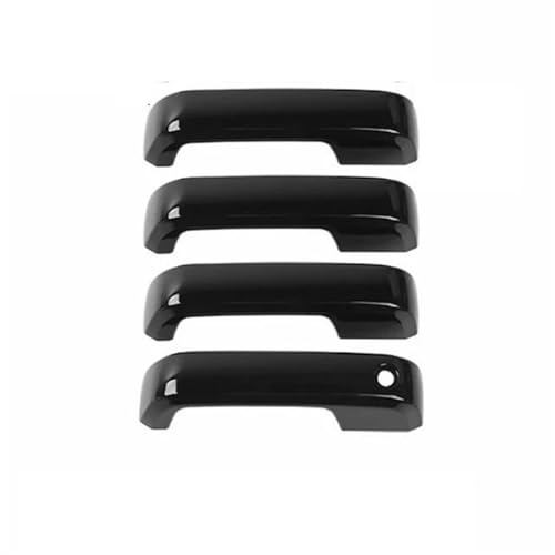 Manija de puerta para Ford F150 2015-2020 con cubierta de cuenco negra en ABS