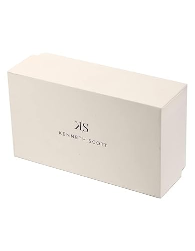 ساعة انالوج بمينا ابيض للنساء من كينيث سكوت - K22536-TBTW