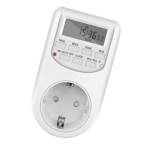De Temporizador Digital Configuración programable Gestión de energía 10A 2300W para electrodomésticos de Ahorro de energía