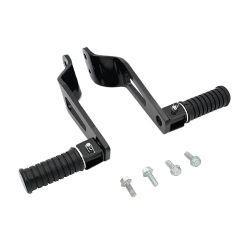 Repose-pieds de moto noirs pour Bolt XVS950 arrière
