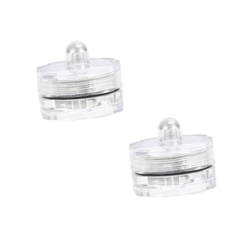 SOPOTUTU Bougie Chauffe-plat Led Sans Flamme Étanche De Fleur De Prunier, Lot De 2, Pile Bouton Incluse, Matériau Écologique, Utilisation Intérieure Et Extérieure Pour Mariage Et Fête