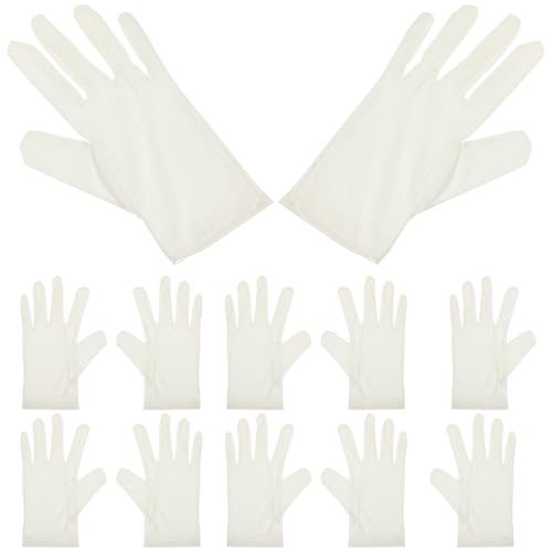 Guantes de microfibra para joyería y uso en exposiciones con 6 pares lavables