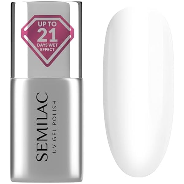 Semilac Top Lakier Hybrydowy Efekt Mokrych Paznokci Mega Połysk Get Wet 7ml
