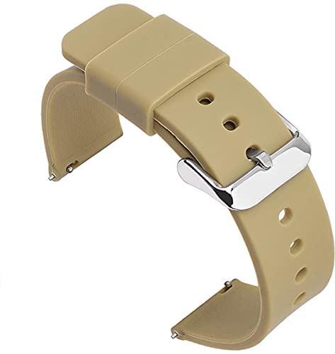 Shieranlee Silicone 14MM Correa de Reloj de Silicona–liberación rápida Shieranlee Silicone 14MM Correa de Reloj de Silicona–liberación rápida