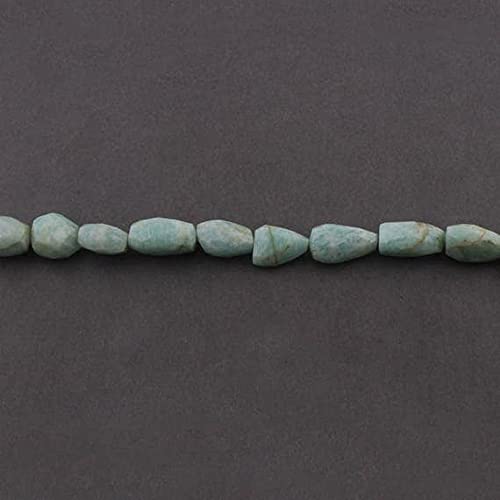 Perles amazonite facettées pour fabriquer vos bijoux bohèmes de l'été